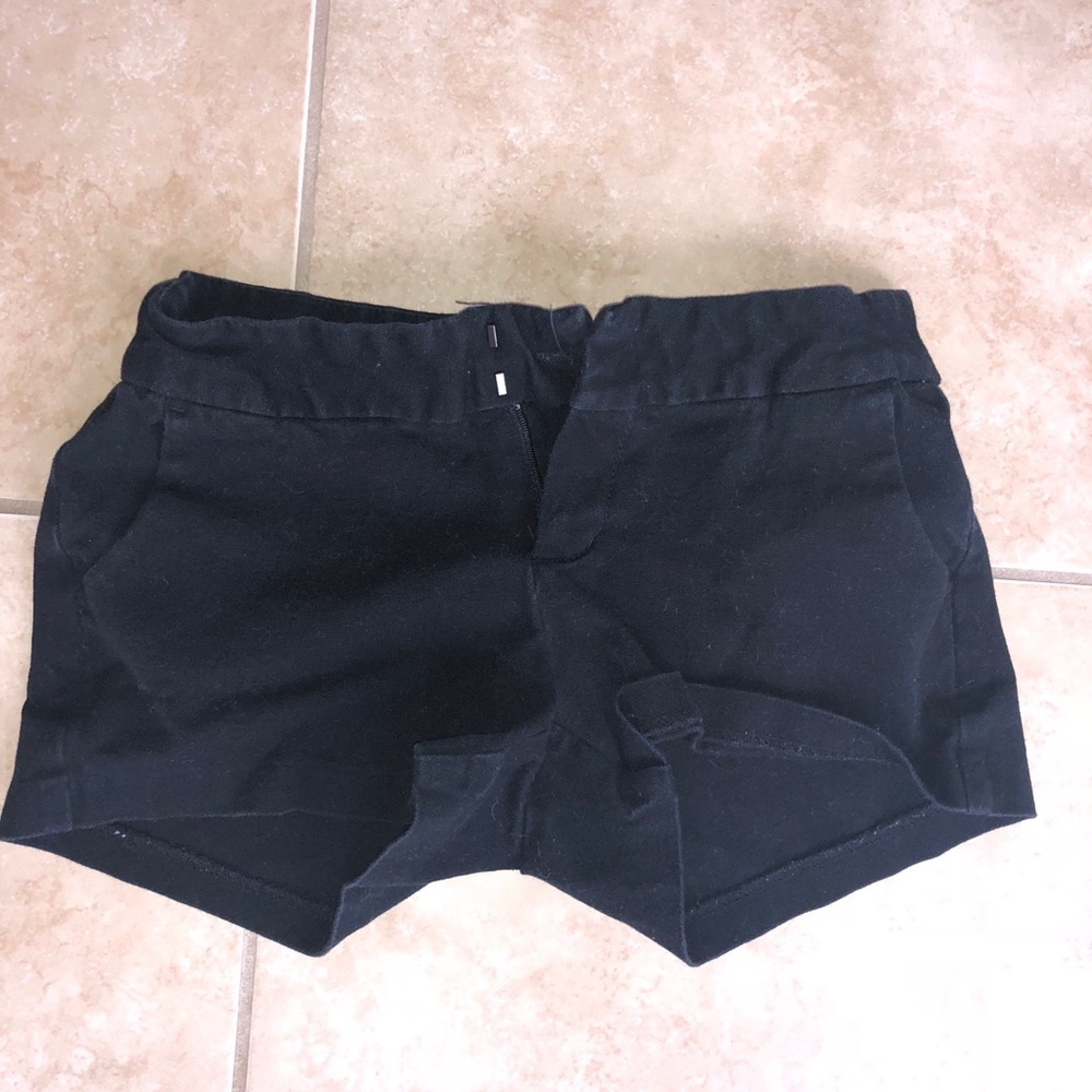 Black shorts